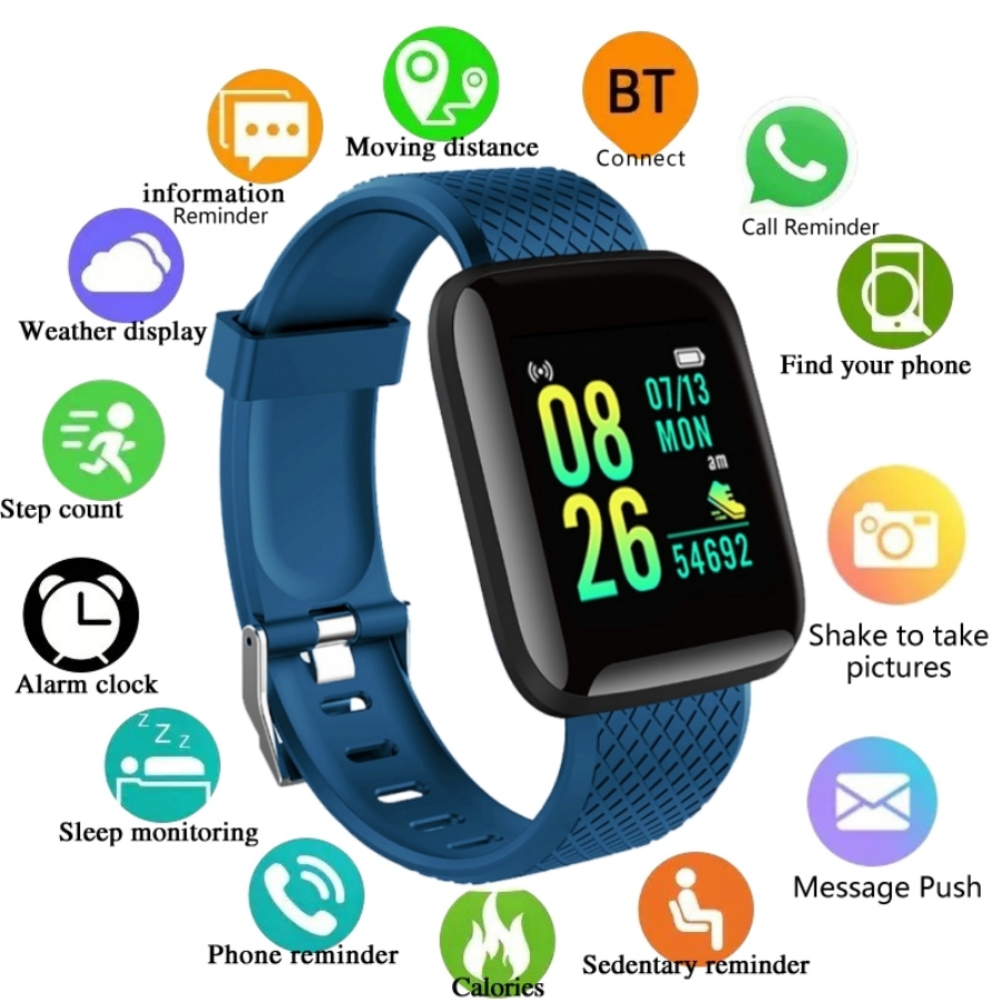 Android Smartwatch Accessories - Jam Tangan Pintar Olahraga Gelang Kebugaran