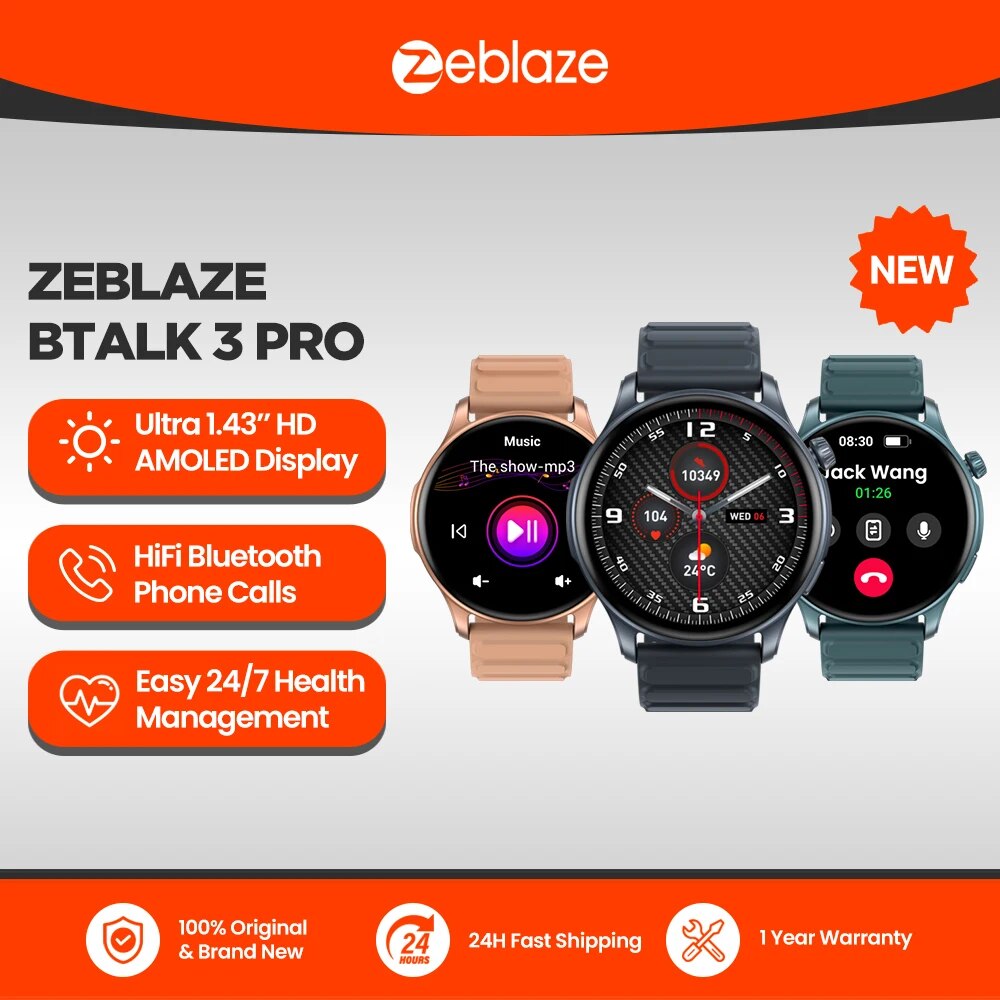 Smartwatch Store - Zeblaze Btalk 3 PRO 1.43 