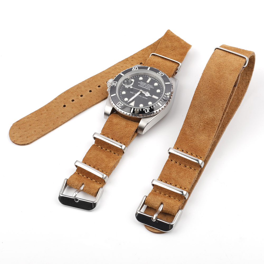 Nylon Nato Strap - Tali Jam Tangan Olahraga Kulit Asli