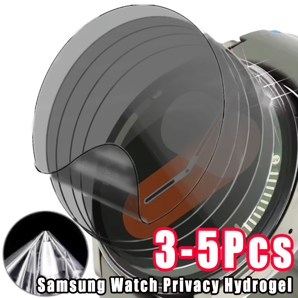 Watch Face Protector - 3-5 Buah Film Hidrogel Privasi untuk