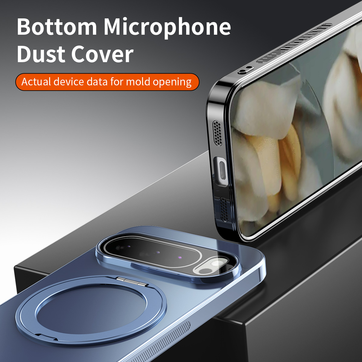 360 °   Casing Ponsel Magnetik - Magnetic Charging Stand ulasan dan harga