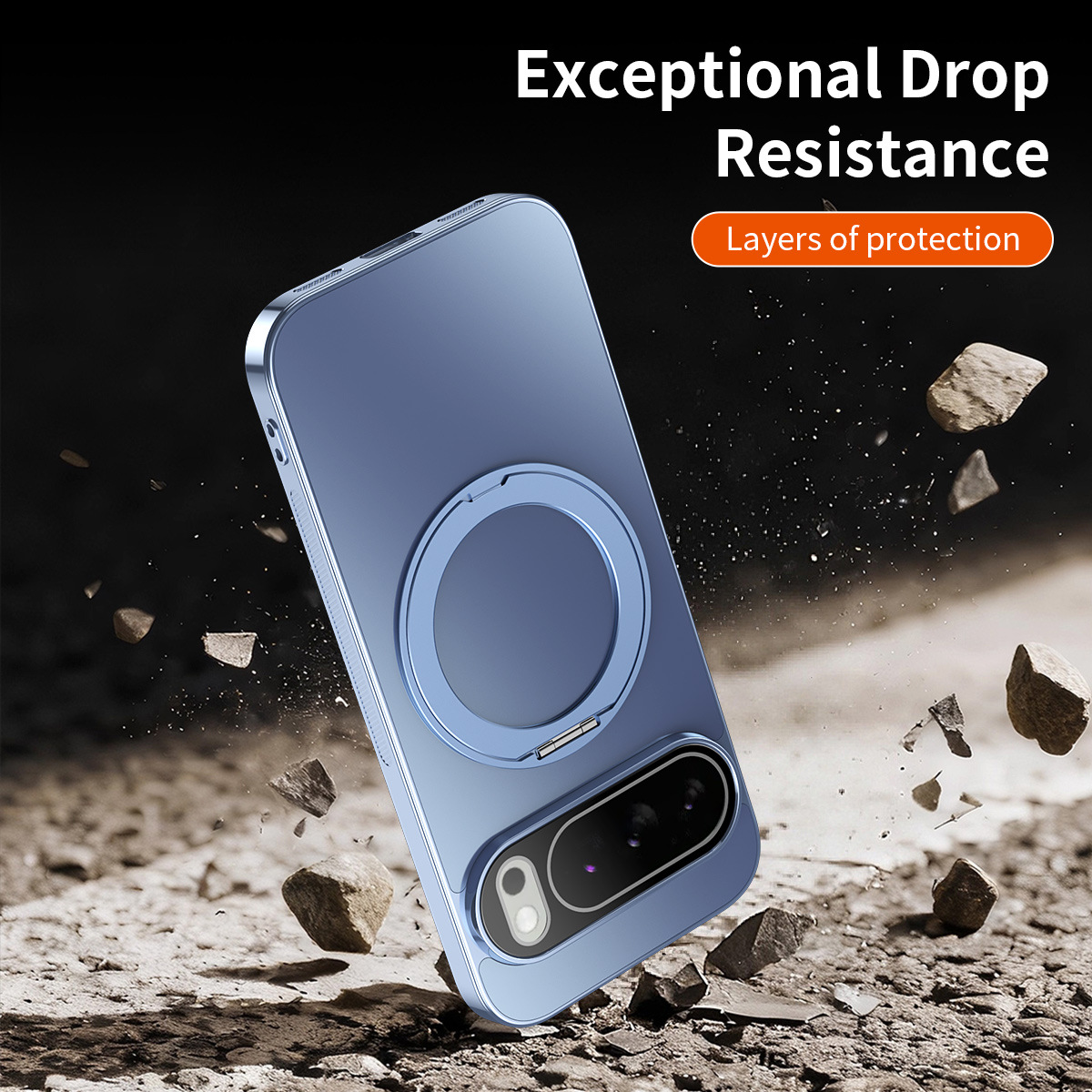 360 °   Casing Ponsel Magnetik - Magnetic Charging Stand ulasan dan harga