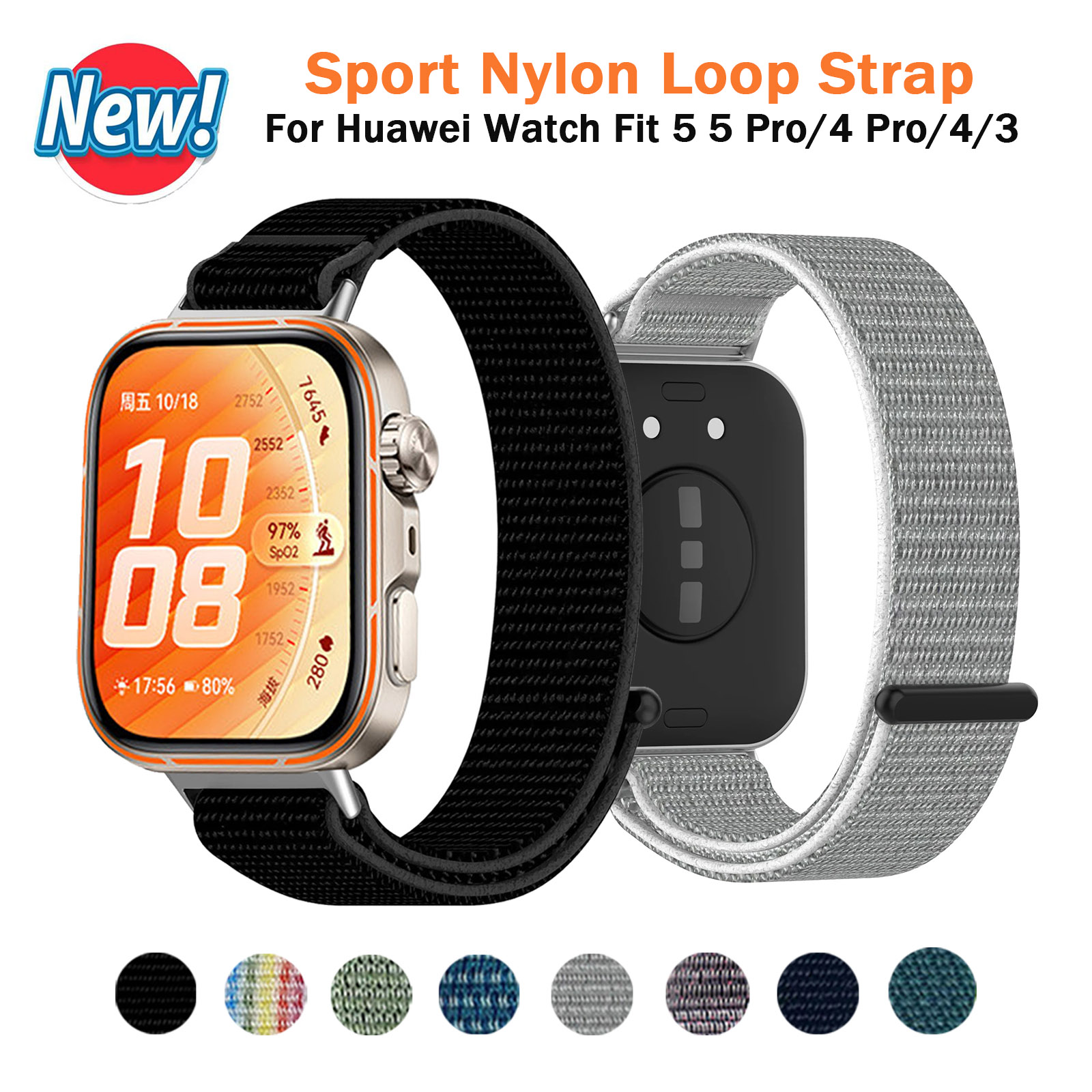 Tali Jam Tangan Pintar Bahan N - Sport Loop Strap ulasan dan harga