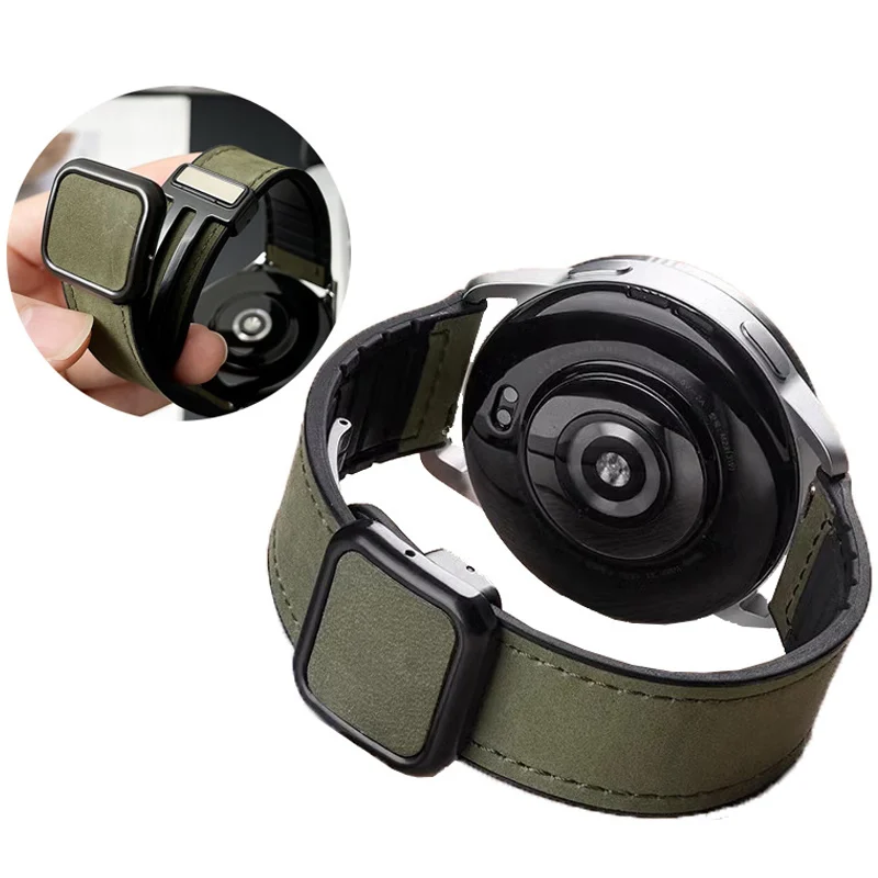 Correa De silikon Cuero untuk  - Accessories For Galaxy Watch 5 ulasan dan harga