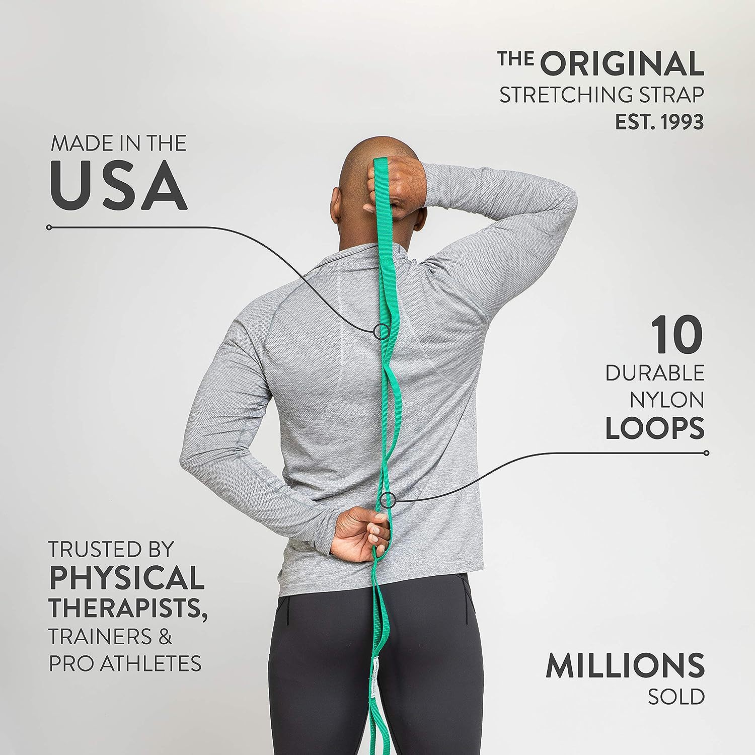 Sabuk Peregangan Yoga untuk Ol - Milanaise Mesh Band ulasan dan harga