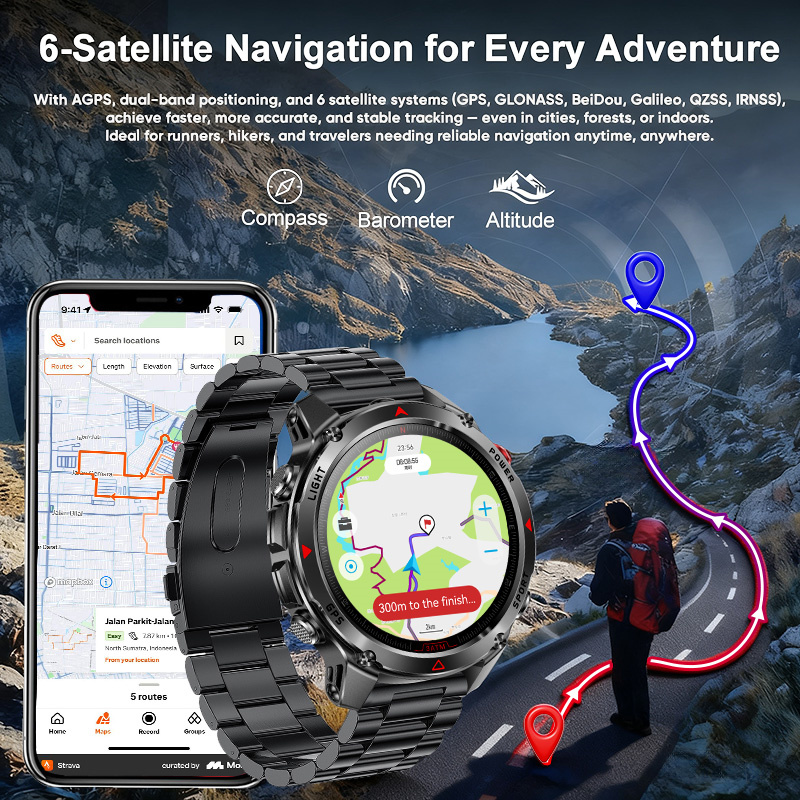 2026 New Forerunner 570 GPS Sm - Android Smartwatch Accessories ulasan dan harga