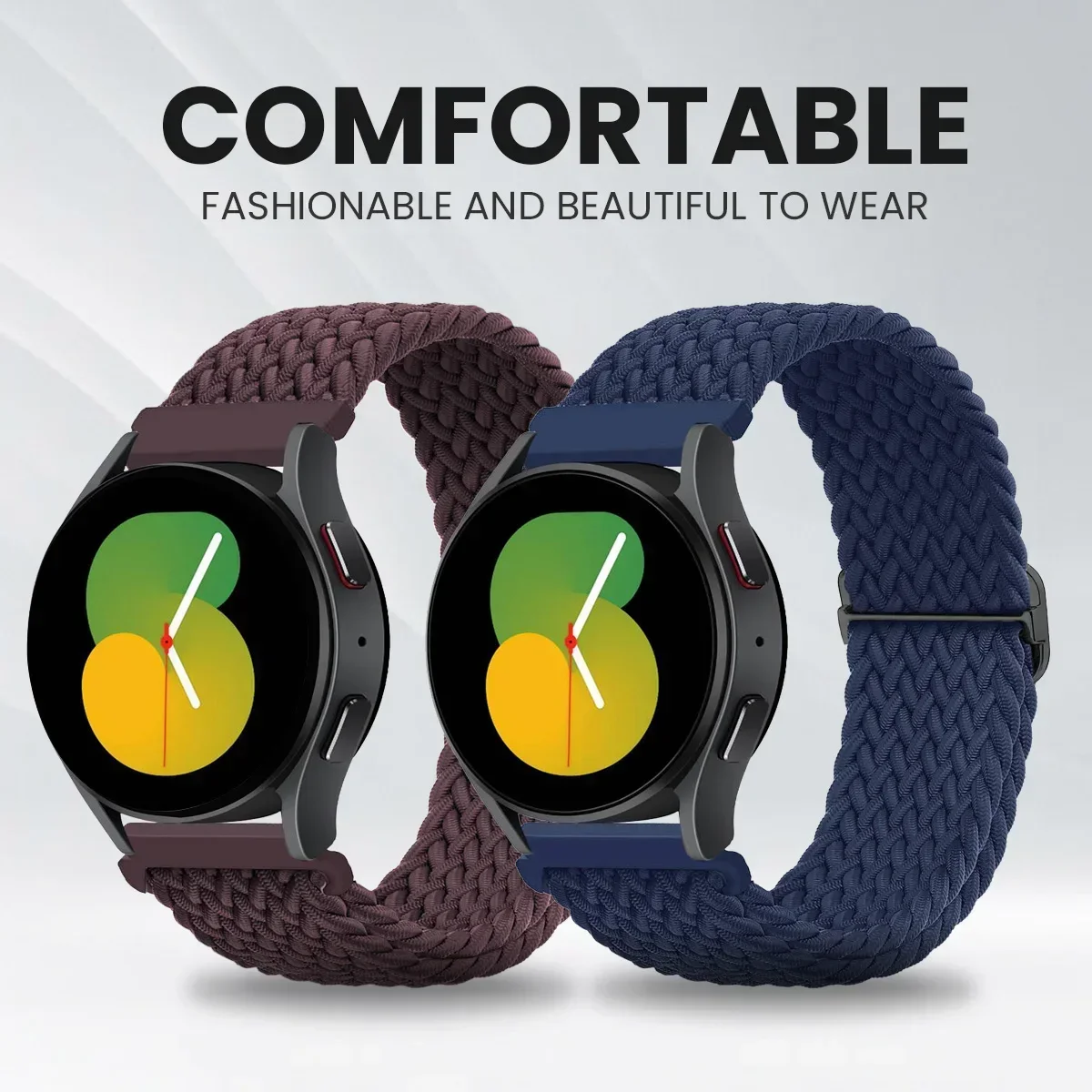 Tali nilon elastis untuk jam t - Accessories For Galaxy Watch 5 ulasan dan harga