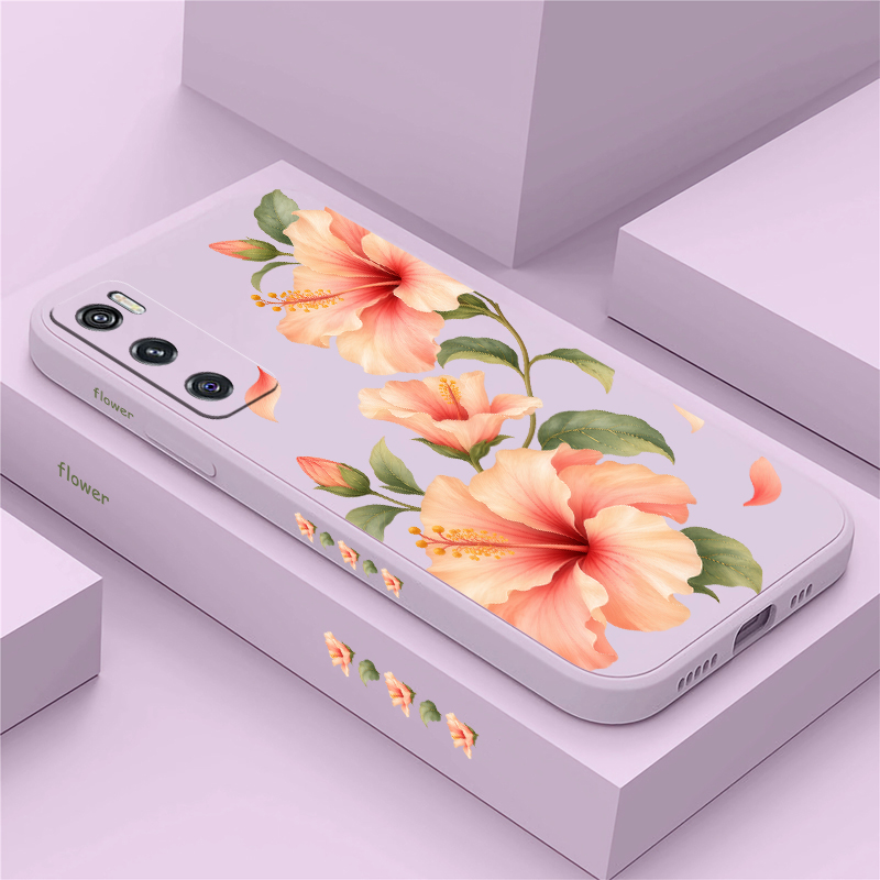 Casing dengan Motif Dua Bunga  - Vivo V40 ulasan dan harga