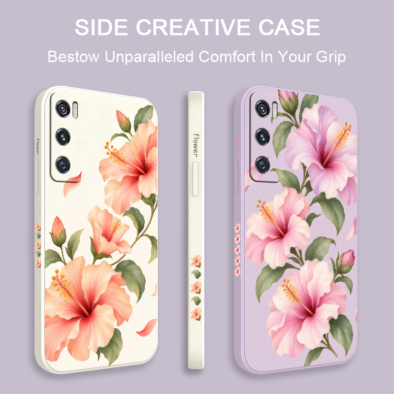 Casing dengan Motif Dua Bunga  - Vivo V40 ulasan dan harga