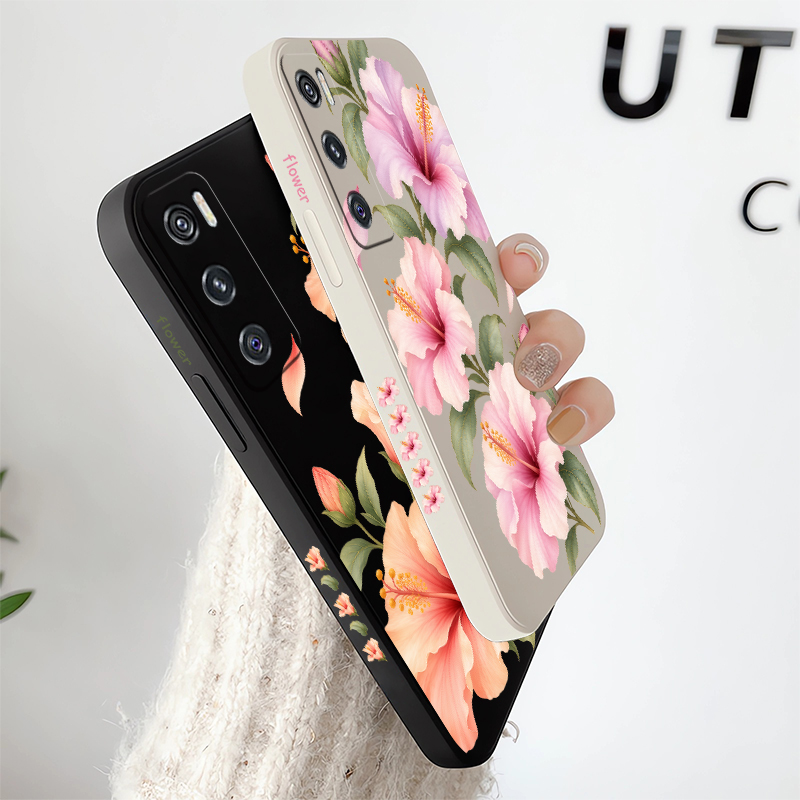 Casing dengan Motif Dua Bunga  - Vivo V40 ulasan dan harga