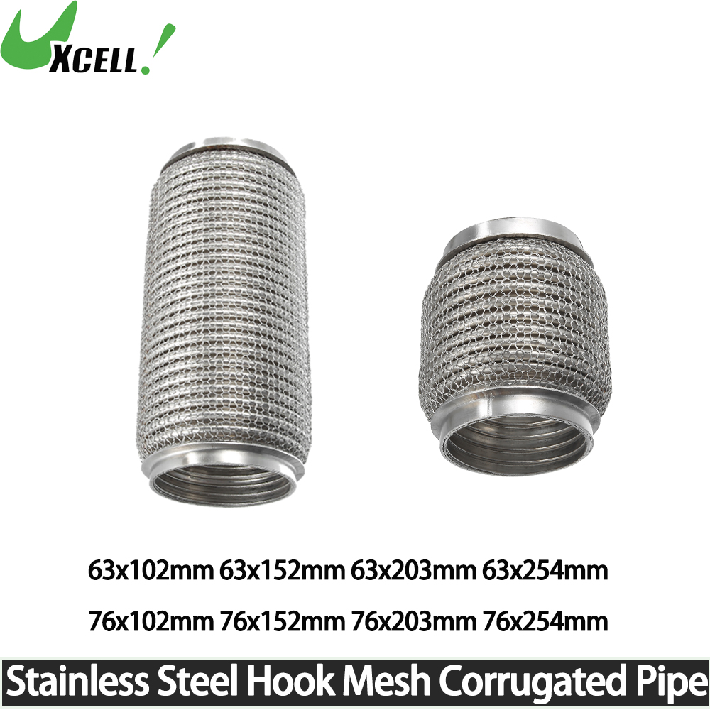 UXCELL Pipa Knalpot Mobil Flek - Stainless Mesh Band ulasan dan harga