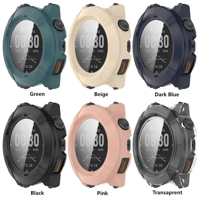 Casing PC+Kaca Tempered untuk  - Android Smartwatch Accessories ulasan dan harga