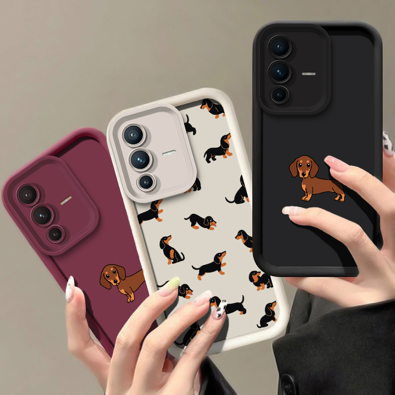 Casing Telepon Bergambar Anjin - Vivo V40 ulasan dan harga