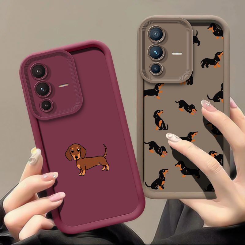 Casing Telepon Bergambar Anjin - Vivo V40 ulasan dan harga