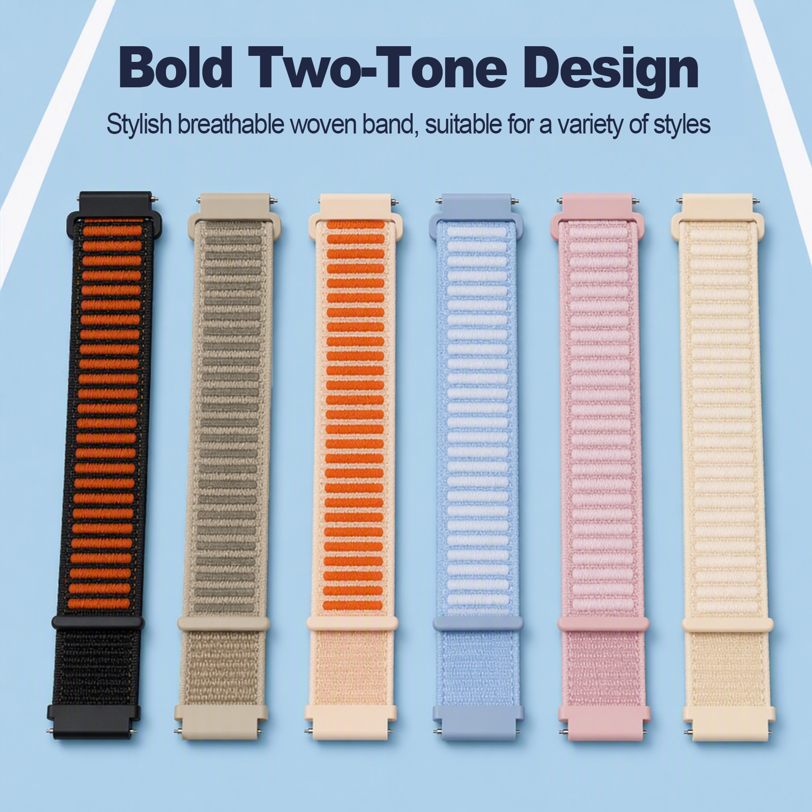 Tali Jam Tangan Nylon Hook & L - Accessories For Galaxy Watch 5 ulasan dan harga