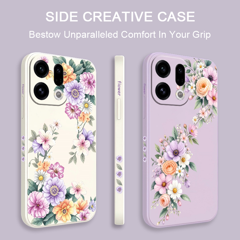 Casing Ponsel Motif Bunga Keci - Oppo Reno 12 ulasan dan harga