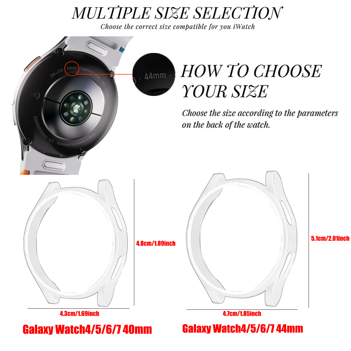 3 Buah Pelindung Layar Kaca Te - Watch Face Protector ulasan dan harga