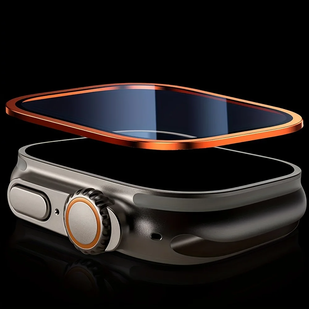 Kaca Tempered untuk Apple Watc - Smartwatch Case ulasan dan harga